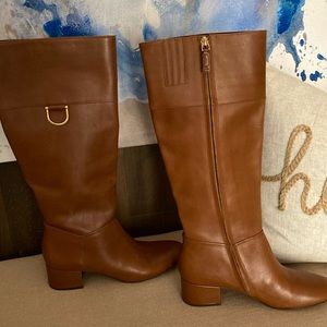 Ralph Lauren leather boots